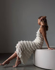 Ruffled Strap Dress