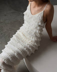 Ruffled Strap Dress