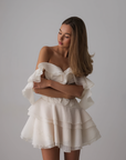 Jasmine Ruffled Mini Dress