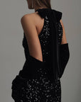 Kleid Midnight Bow
