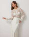 Blusa transparente Sheer Grace