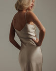 Pull en maille beige