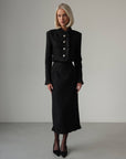 Completo in tweed con paillettes Timeless Elegance