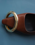 Kuscheliges Strick-Top in Camel