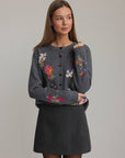 Minifalda gris marengo