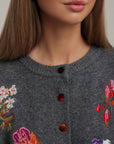 Minifalda gris marengo