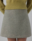 Jersey de lana verde oliva