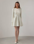 Vestido de tweed Timeless Elegance