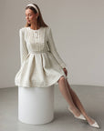 Vestido de tweed Timeless Elegance