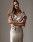 Blouse scintillante à sequins