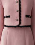 Conjunto de tweed parisino