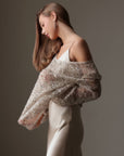 Blouse scintillante à sequins