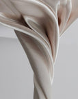 Robe nuisette en satin champagne