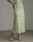 Green Halter Dress