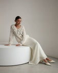 Cardigan Ivory Meadow