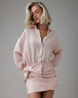 Robe chemise crème Cream Dream