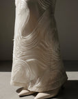 Skulpturales Art-déco-Kleid