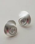 Orecchini Silver Shell Elegance