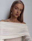 Orecchini pendenti Golden Leaf con perla