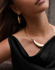 Ohrringe Golden Crescent