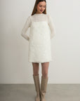 Vestido corto Frost Feather