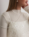 Vestido corto Frost Feather