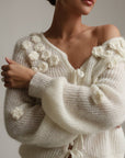 Cardigan Ivory Meadow