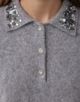 Maglia con perline Icelight