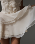 Jasmine Ruffled Mini Dress