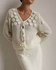 Cardigan Ivory Meadow