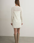 Vestido corto Frost Feather