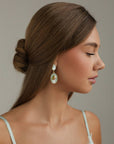 Orecchini vintage con turchese