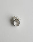 Pearl Cluster Ring