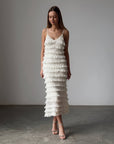 Ruffled Strap Dress