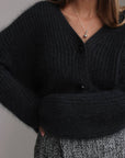 Cardigan Moher noir