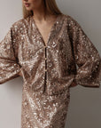 Chaqueta kimono de lentejuelas Celestial