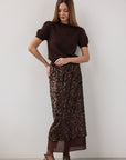 Top de punto Mocha Glow