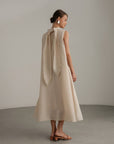 Drapiertes Midikleid Sculpture