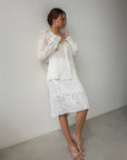 Oversized Linen Blouse