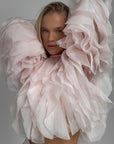 Elegant Tulle Detail Blouse - Maelle Paris