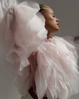 Elegant Tulle Detail Blouse - Maelle Paris