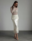 Elegant Lace Blouse - Maelle Paris