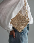 Elegant White Blouse with Lace Details - Maelle Paris