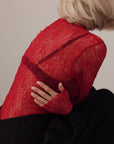 Spitzentop Scarlet Veil