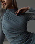 Robe midi en tulle Céleste