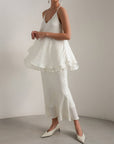 Jacquard-Set Pearl Wave