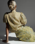 Elegant Floral Midi Suit - Maelle Paris