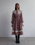 Vintage-Inspired Floral Dress - Maelle Paris