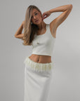 Top en maille Creamline