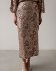 Chaqueta kimono de lentejuelas Celestial
